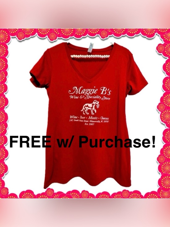Ideal T Tops - Ideal T - dark red - Large - Maggie B’s - new / washed not worn FREE w/purchase!